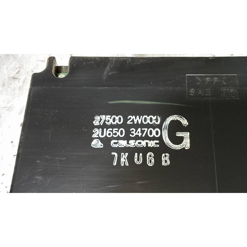 Recambio de mando calefaccion / aire acondicionado para nissan pathfinder (r50) 3.3 v6 referencia OEM IAM 275002W000 2U65034700 