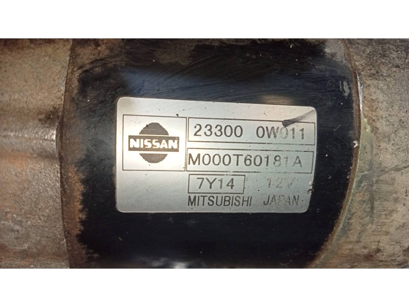 Recambio de motor arranque para nissan pathfinder (r50) 3.3 v6 referencia OEM IAM 233000W011 M000T60181A 