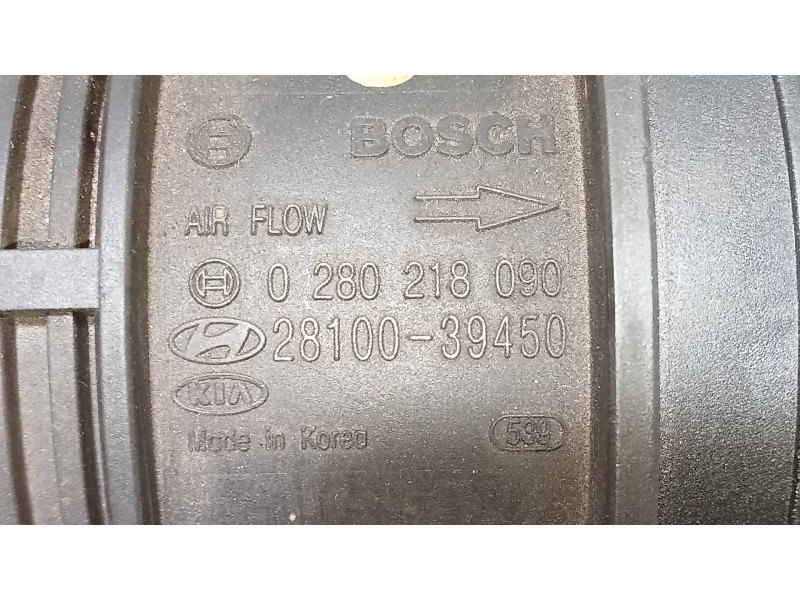 Recambio de caudalimetro para kia opirus básico referencia OEM IAM 0280218090 2810039450 