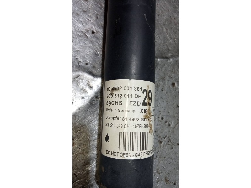 Recambio de amortiguador trasero derecho para volkswagen cc (358) advance bluemotiontech referencia OEM IAM 3C0512011DF  