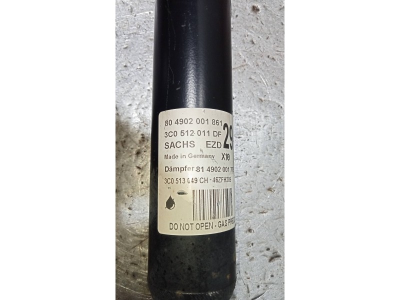 Recambio de amortiguador trasero izquierdo para volkswagen cc (358) advance bluemotiontech referencia OEM IAM 3C0512011DF  
