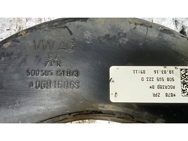 Recambio de brazo suspension superior trasero derecho para volkswagen cc (358) advance bluemotiontech referencia OEM IAM 5Q05053