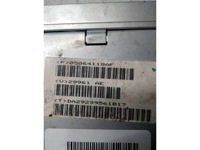 Recambio de modulo electronico para chrysler 300 c 3.0 crd referencia OEM IAM 05064118AF 29961AE DA29299561017