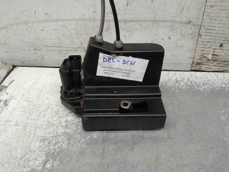 Recambio de motor cierre centralizado delantero derecho para ssangyong rodius xdi referencia OEM IAM   5P