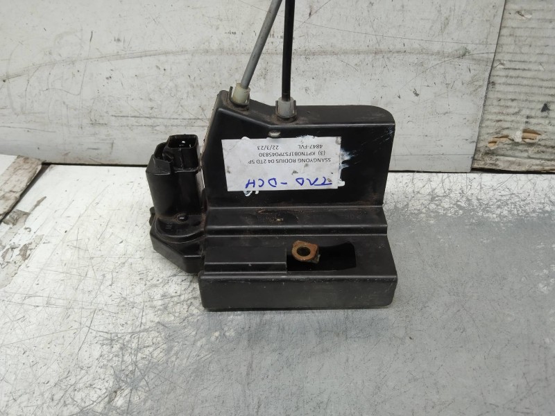 Recambio de motor cierre centralizado trasero derecho para ssangyong rodius xdi referencia OEM IAM   5P