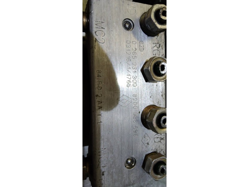Recambio de abs para renault megane ii berlina 3p confort expression referencia OEM IAM 0265800300 0265231300 8200038695