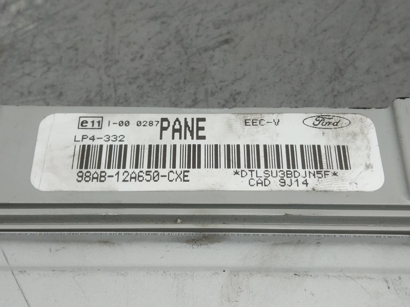 Recambio de centralita motor uce para ford focus berlina (cak) ambiente referencia OEM IAM 98AB12A650CXE PANE 