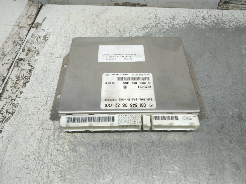 Recambio de centralita abs para mercedes clase e (w210) berlina diesel 320 cdi (210.026) referencia OEM IAM 0265109499 031545083