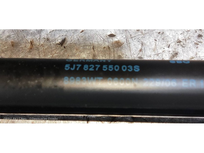 Recambio de amortiguadores maletero / porton para skoda roomster (5j7) family referencia OEM IAM 5J782755003S  