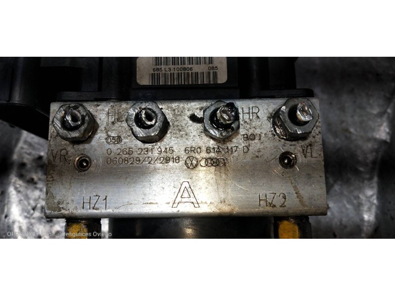 Recambio de abs para skoda roomster (5j7) family referencia OEM IAM 0265231945 6R0614117D 6R0907379C 0265800635