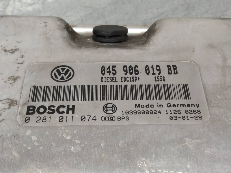Recambio de centralita motor uce para seat ibiza (6l1) signo referencia OEM IAM 0281011074 045906019BB EDC15P