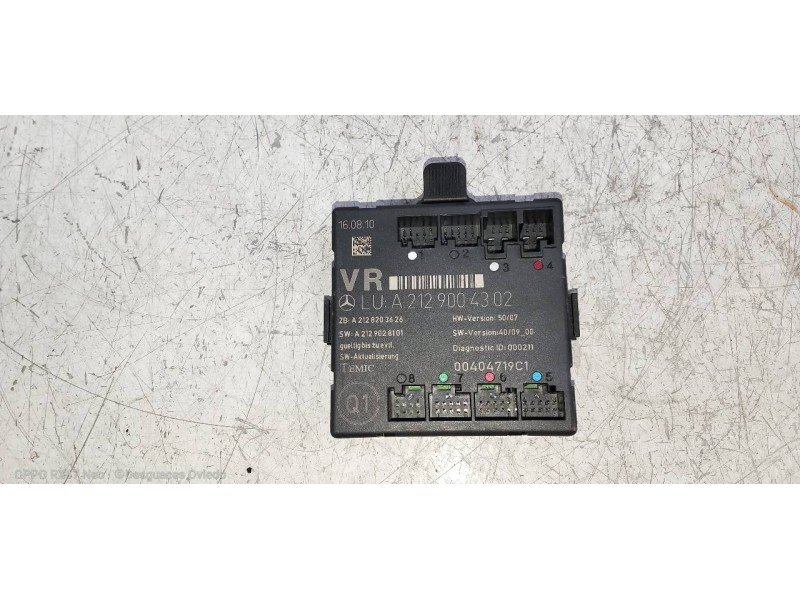 Recambio de modulo electronico para mercedes clase glk (w204) glk glk 220 cdi be (204.902) referencia OEM IAM A2129004302 A21282