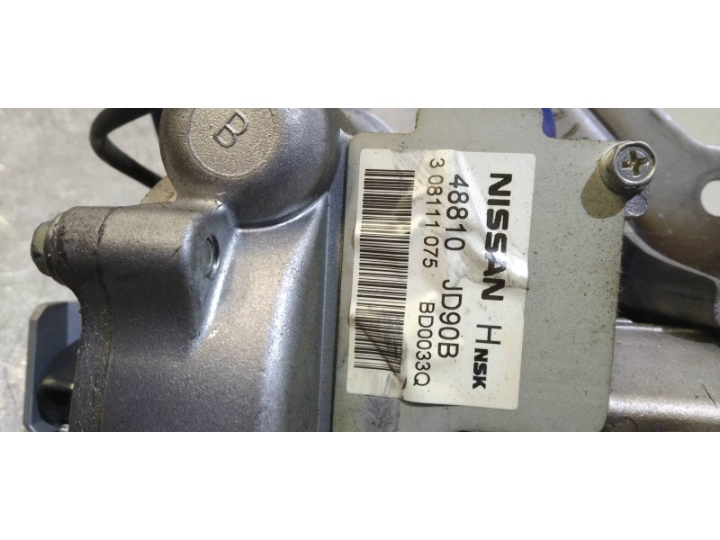 Recambio de columna direccion para nissan qashqai (j10) 2.0 dci turbodiesel cat referencia OEM IAM 48810JD90B BD0033Q 