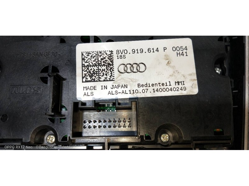 Recambio de mando multifuncion para audi a3 (8v) ambiente referencia OEM IAM   