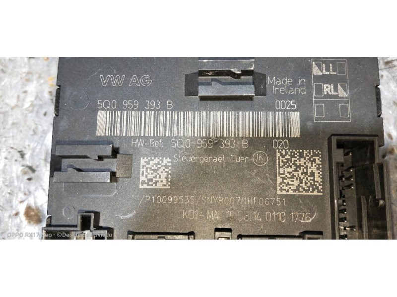 Recambio de modulo electronico para audi a3 (8v) ambiente referencia OEM IAM   
