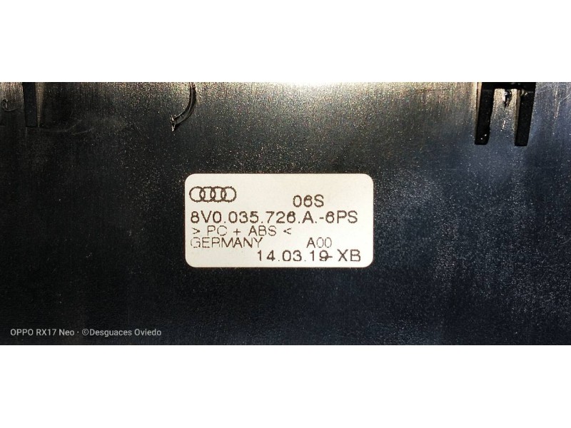 Recambio de modulo electronico para audi a3 (8v) ambiente referencia OEM IAM   