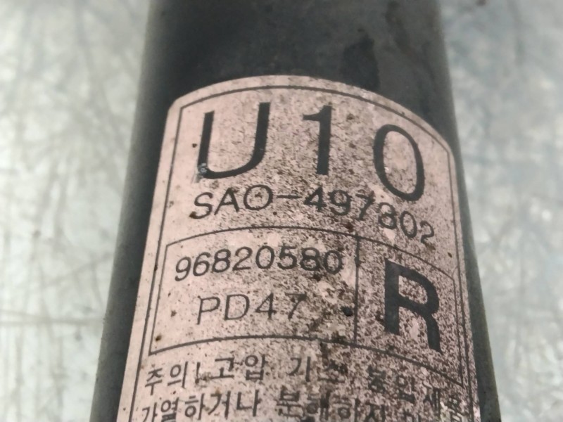 Recambio de amortiguador trasero derecho para chevrolet epica 2.0 diesel cat referencia OEM IAM 96820580  