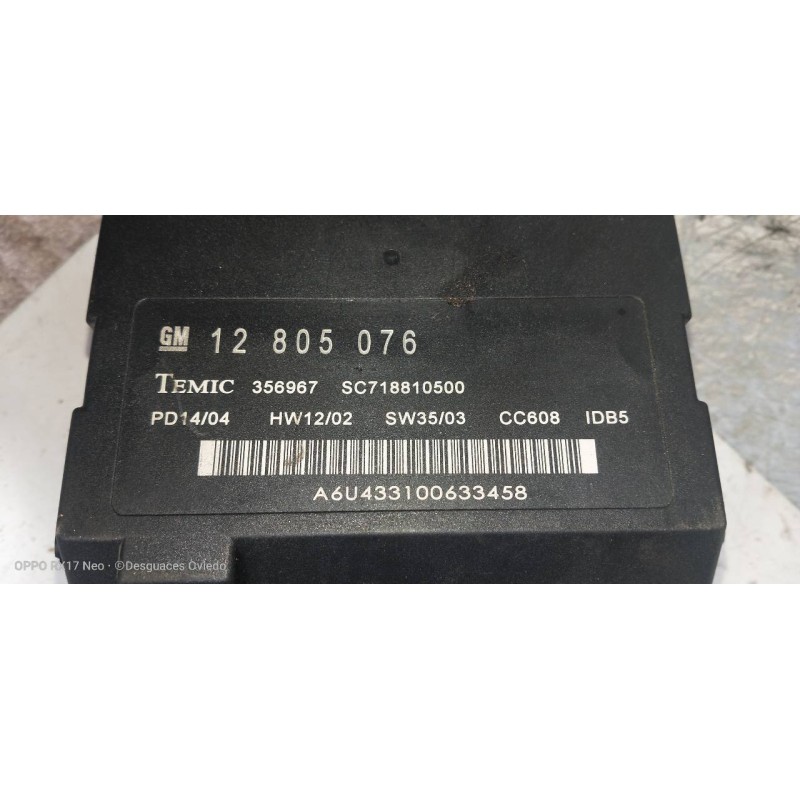 Recambio de caja reles / fusibles para saab 9-3 berlina 2.2 tid arc referencia OEM IAM 518820022 12798346 12805076 