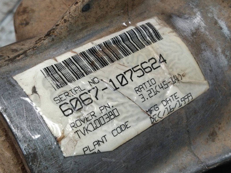 Recambio de diferencial trasero para land rover freelander (ln) 1.8 16v cat referencia OEM IAM 47098174002 60671075624 R = 3.21