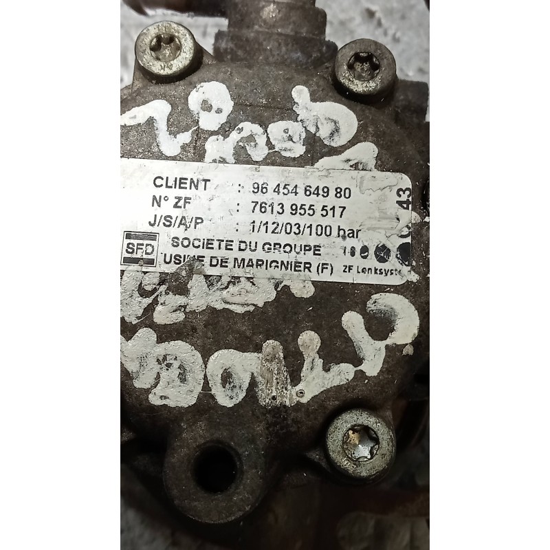 Recambio de bomba direccion para citroen jumper caja cerrada desde ´02 2.0 hdi cat referencia OEM IAM 7613955517 9645464980 