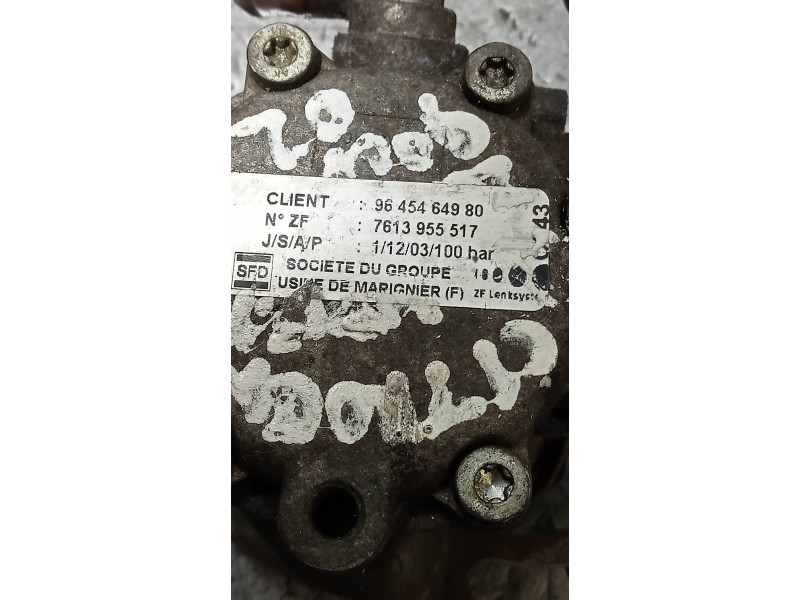 Recambio de bomba direccion para citroen jumper caja cerrada desde ´02 2.0 hdi cat referencia OEM IAM 7613955517 9645464980 