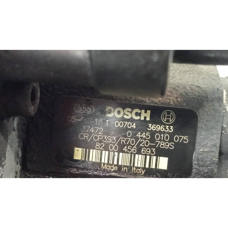Recambio de bomba inyeccion para opel vivaro combi 2.9t corto referencia OEM IAM 0445010075 8200456693 