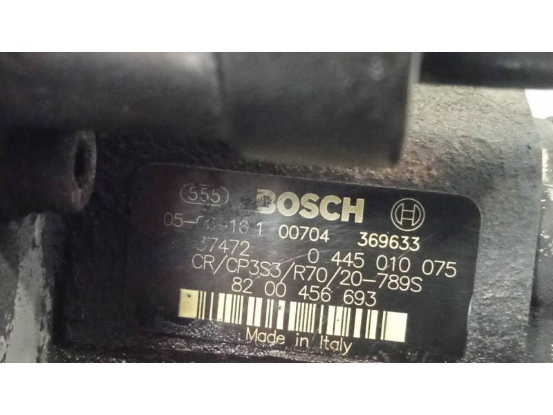 Recambio de bomba inyeccion para opel vivaro combi 2.9t corto referencia OEM IAM 0445010075 8200456693 