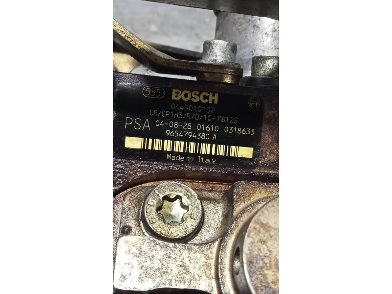 Recambio de bomba inyeccion para citroen c5 berlina lx (e) referencia OEM IAM 0445070102 9654749380A 