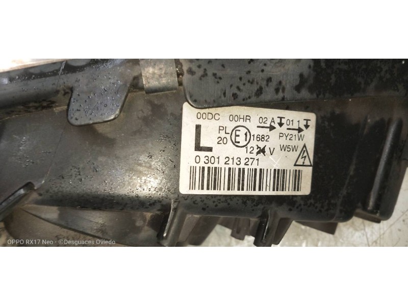 Recambio de faro izquierdo para peugeot 407 st confort referencia OEM IAM 0301213271  XENON