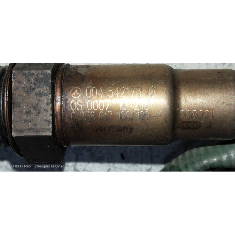 Recambio de sonda lambda para mercedes clase glk (w204) glk glk 220 cdi be (204.902) referencia OEM IAM 0258017108 0045427318 