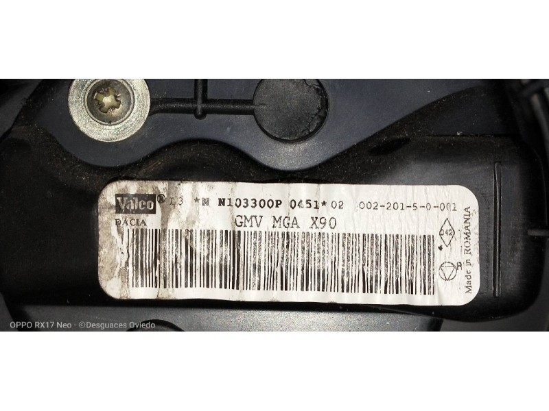 Recambio de motor calefaccion para dacia logan ambiance referencia OEM IAM   