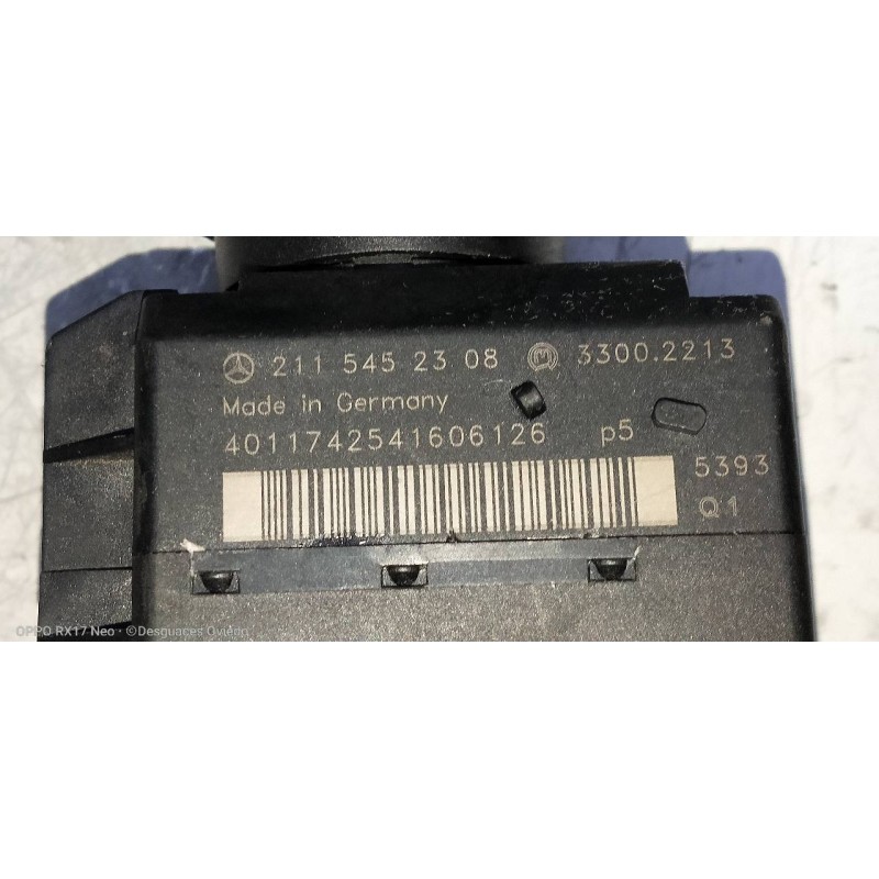 Recambio de conmutador de arranque para mercedes clase e (w211) berlina e 280 cdi (211.020) referencia OEM IAM 2115452308 330022
