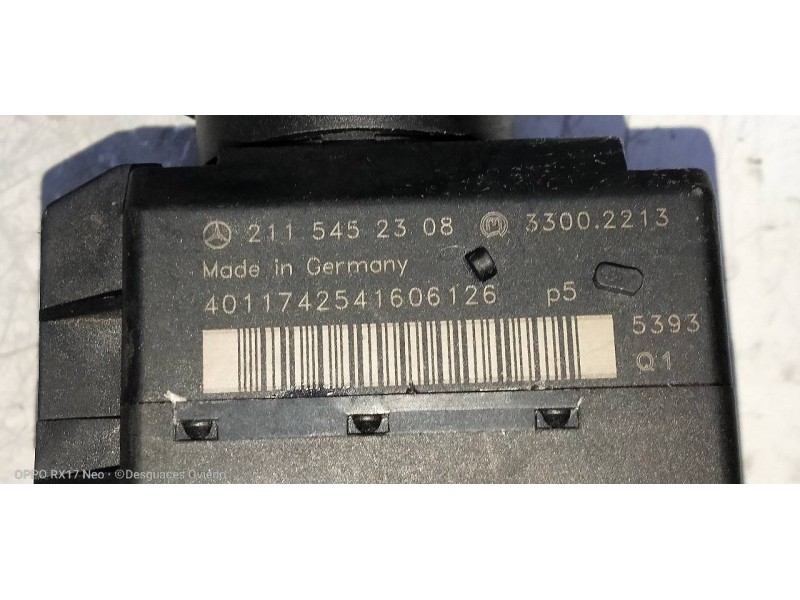Recambio de conmutador de arranque para mercedes clase e (w211) berlina e 280 cdi (211.020) referencia OEM IAM 2115452308 330022