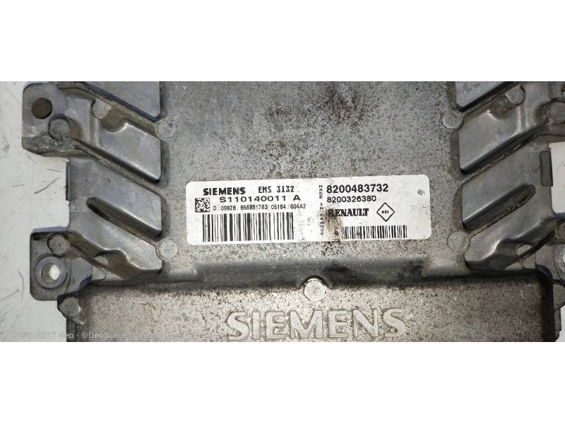 Recambio de centralita motor uce para dacia logan ambiance referencia OEM IAM S110140011A 8200483732 8200326380