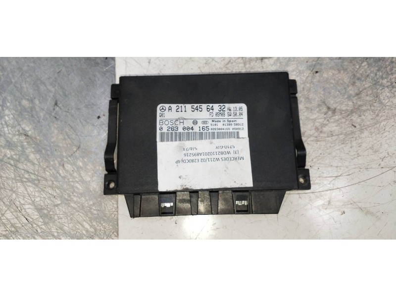 Recambio de modulo electronico para mercedes clase e (w211) berlina e 280 cdi (211.020) referencia OEM IAM 0263004165 A211545643