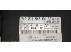 Recambio de modulo electronico para mercedes clase e (w211) berlina e 280 cdi (211.020) referencia OEM IAM 0263004165 A211545643 2