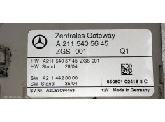 Recambio de modulo electronico para mercedes clase e (w211) berlina e 280 cdi (211.020) referencia OEM IAM A2115405645 A21154057 2
