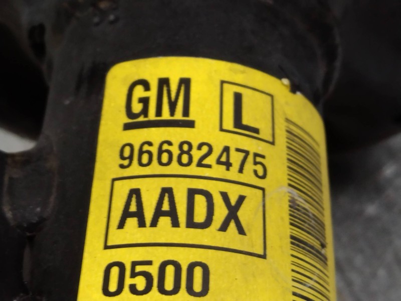 Recambio de amortiguador delantero izquierdo para chevrolet spark 1.0 cat referencia OEM IAM 96682475  