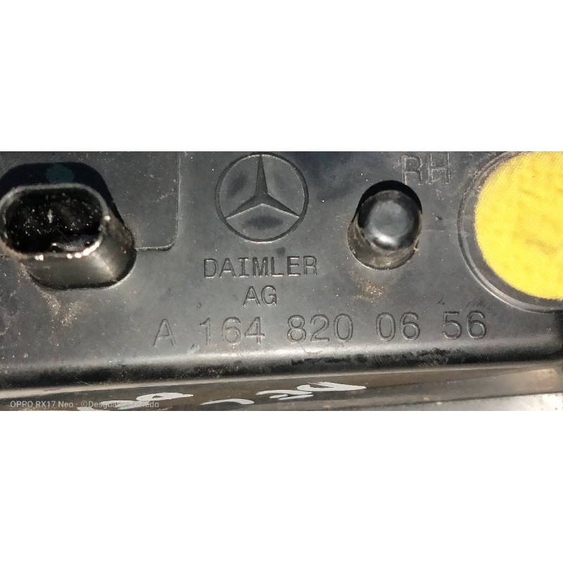 Recambio de faro antiniebla derecho para mercedes clase glk (w204) glk glk 220 cdi be (204.902) referencia OEM IAM A1648200656  