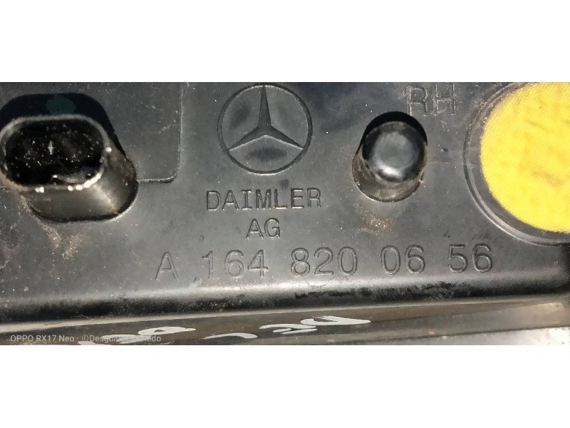Recambio de faro antiniebla derecho para mercedes clase glk (w204) glk glk 220 cdi be (204.902) referencia OEM IAM A1648200656  