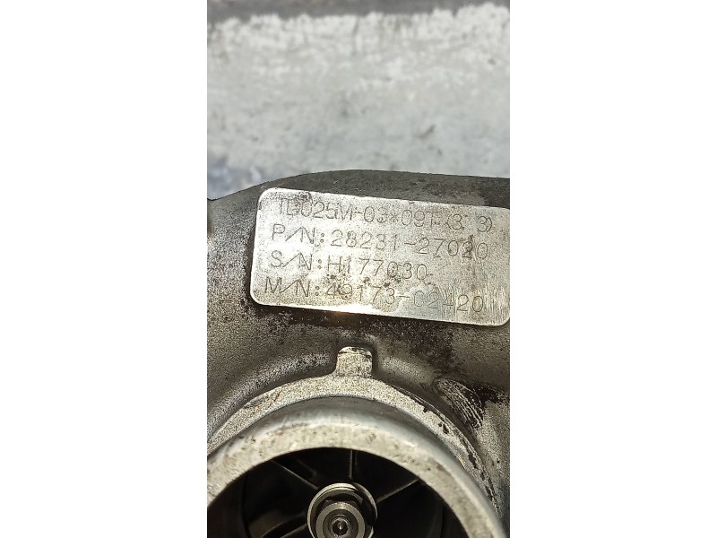 Recambio de turbocompresor para kia carens (un) emotion referencia OEM IAM 2823127020 H177030 