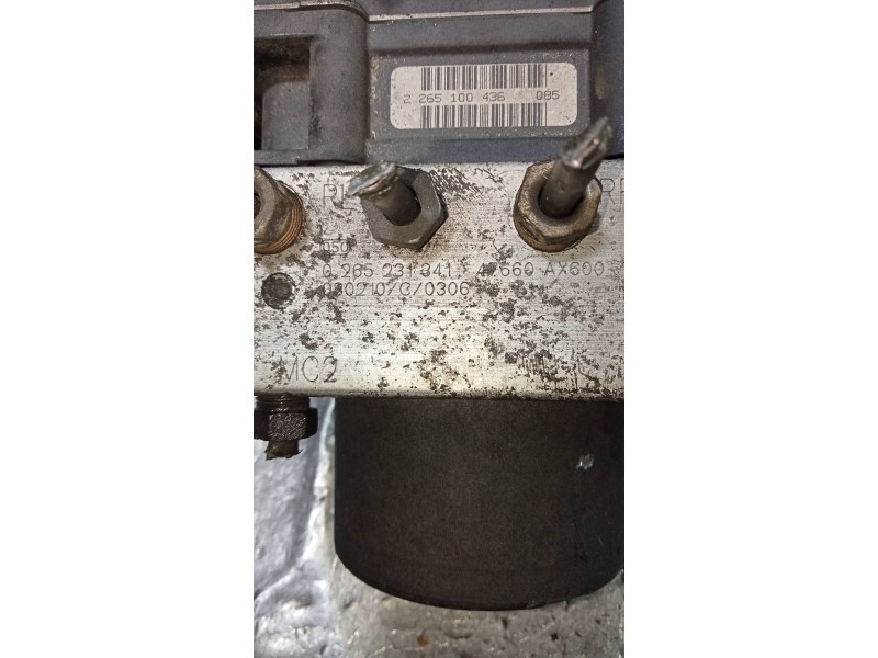 Recambio de abs para nissan micra (k12e) acenta referencia OEM IAM 0265231341  