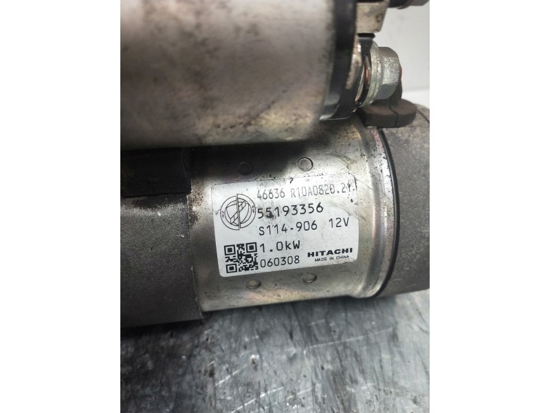 Recambio de motor arranque para fiat grande punto (199) 1.4 referencia OEM IAM 55193356  