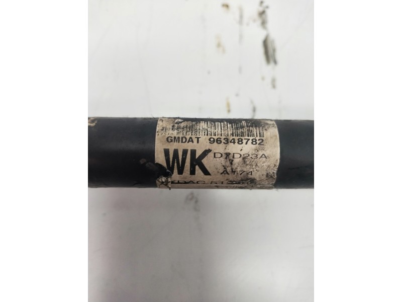 Recambio de transmision delantera izquierda para daewoo kalos 1.2 se referencia OEM IAM 96348782  