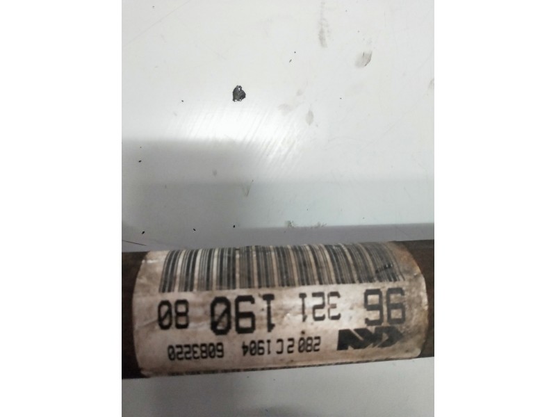 Recambio de transmision delantera izquierda para citroen xsara coupe 1.6i 16v vtr referencia OEM IAM 9632119080  