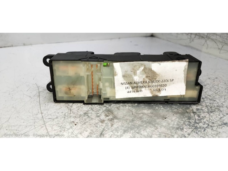Recambio de mando elevalunas delantero izquierdo para nissan almera (n16/e) elegance referencia OEM IAM   