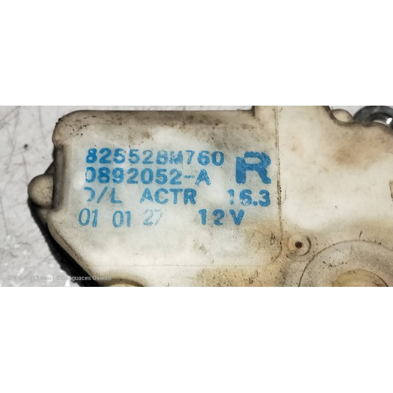 Recambio de motor cierre centralizado trasero derecho para nissan almera (n16/e) elegance referencia OEM IAM 82552BM760  