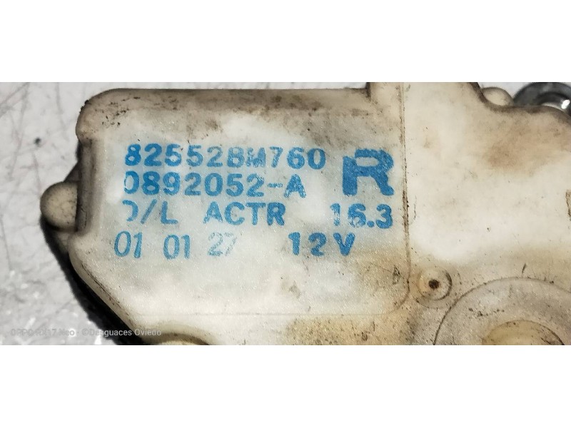 Recambio de motor cierre centralizado trasero derecho para nissan almera (n16/e) elegance referencia OEM IAM 82552BM760  