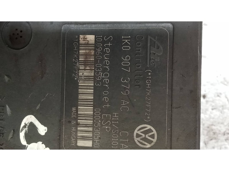 Recambio de abs para seat leon (1p1) fr referencia OEM IAM 10096003593 1K0907379AC ATE