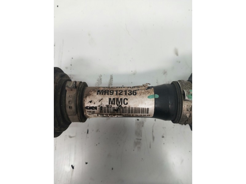 Recambio de transmision delantera derecha para mitsubishi carisma berlina 4 (da0) 1.9 di-d cat referencia OEM IAM MR9121136  